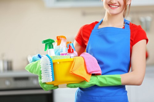 Airbnb cleaning for a modern Canary Wharf apartment turnover