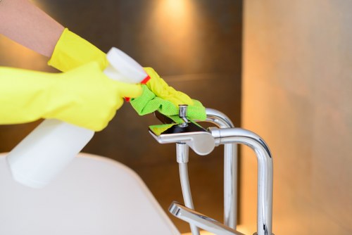 Daily office cleaning service for Canary Wharf business premises and meeting rooms