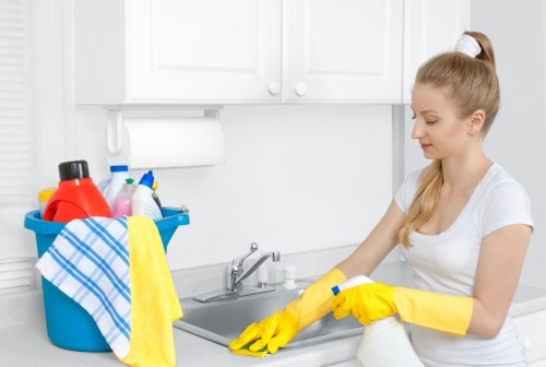 Final cleaning service for a Canary Wharf office or apartment